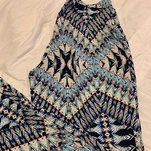 Boho chic flowy pattern pant